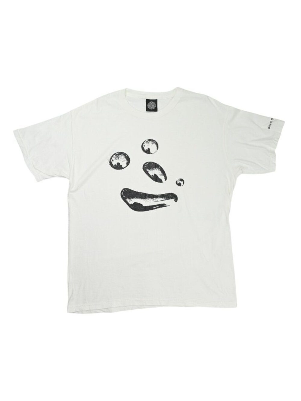 Silent Sound Graphic T-Shirt in White